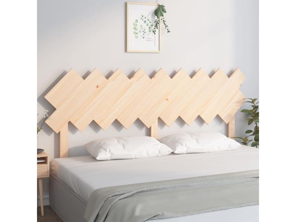 Tête de lit 178x3x80,5 cm Bois massif de pin 19454JQCM