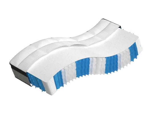 Matelas à ressorts ensachés moyen plus 70x200 cm 18740RNIR